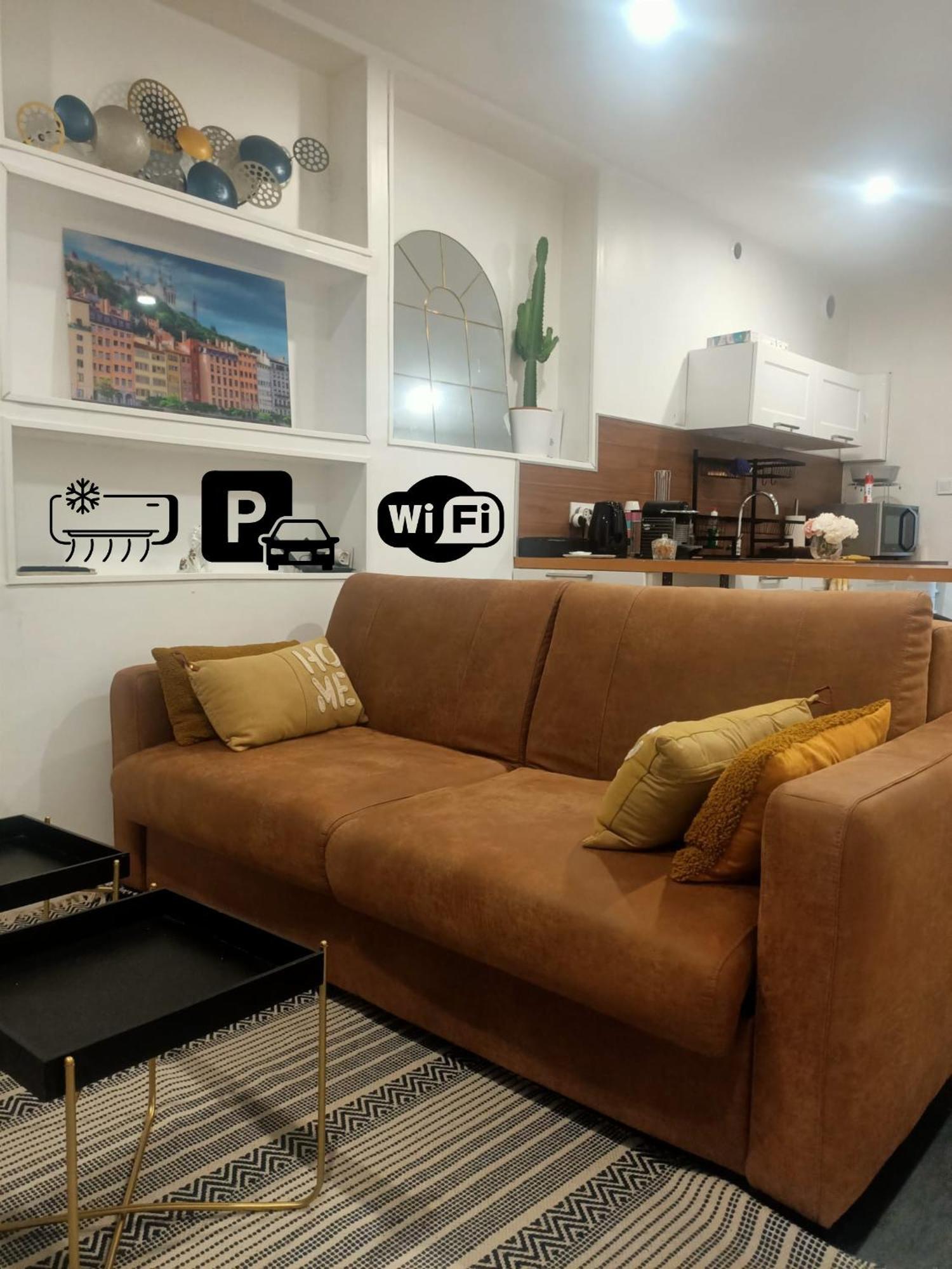 Le Petit Cocon - Parking Prive - Lyon Sud